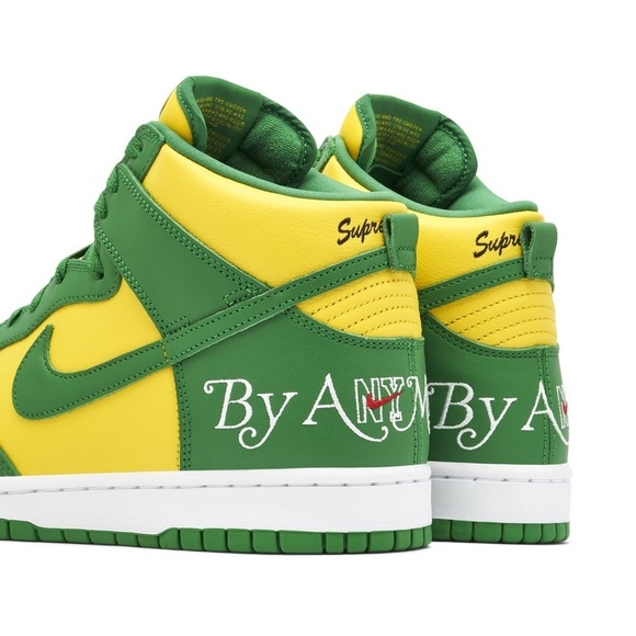 Supreme x Nike SB Dunk High By Any Means Brazil DN3741-700 - Picture 2 of 16
